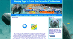 Desktop Screenshot of manateetoursusa.com